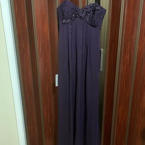 Long strapless Le Chateau dress